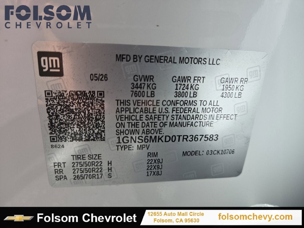 2026 Chevrolet Tahoe LS