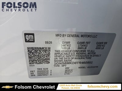 2026 Chevrolet Tahoe LS