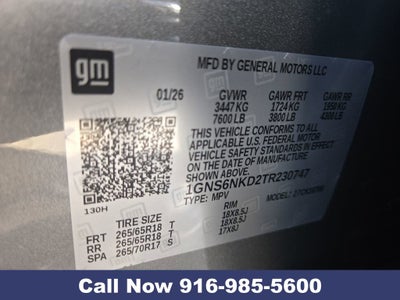 2026 Chevrolet Tahoe LT