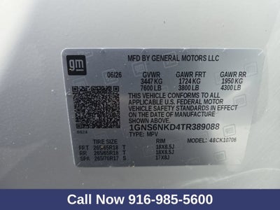 2026 Chevrolet Tahoe LT