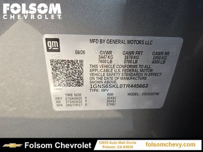 2026 Chevrolet Tahoe Premier