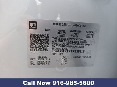 2026 Chevrolet Tahoe High Country