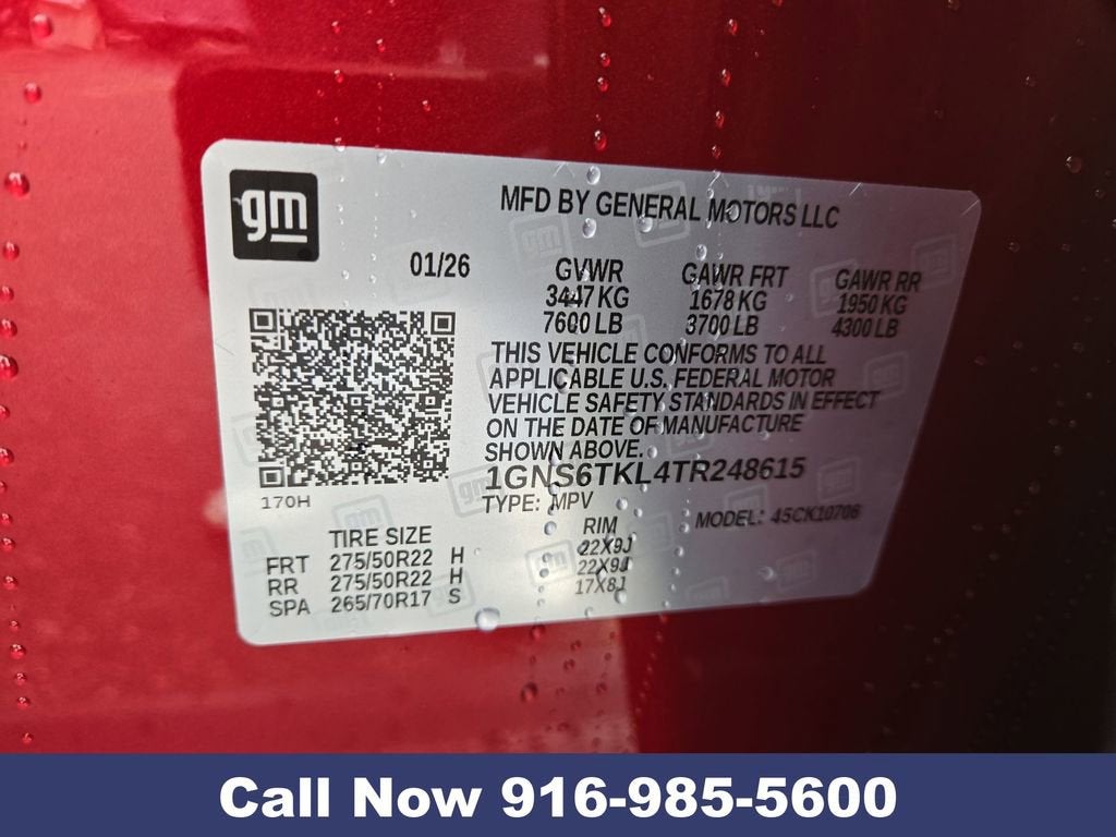 2026 Chevrolet Tahoe High Country