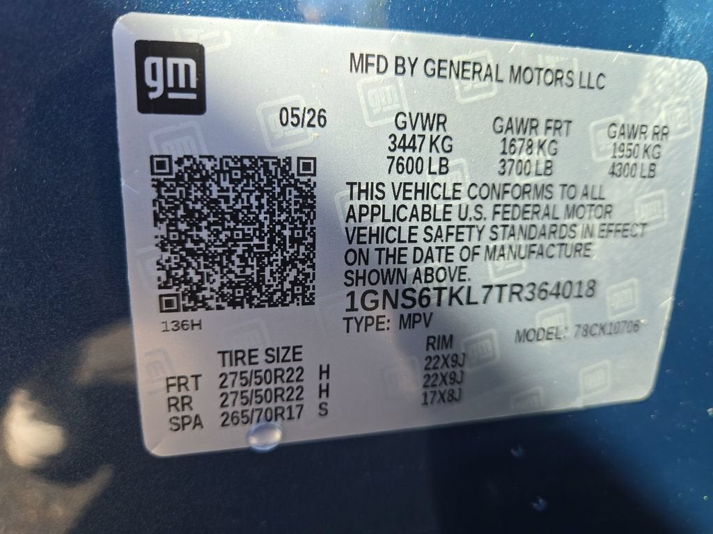 2026 Chevrolet Tahoe High Country