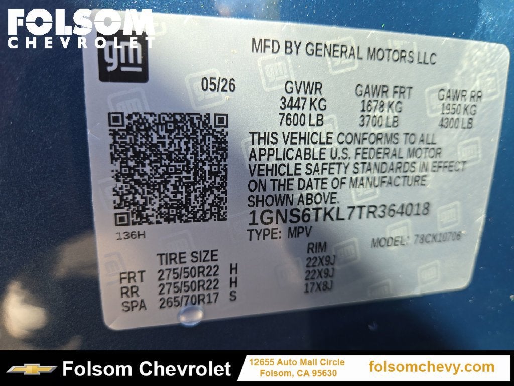 2026 Chevrolet Tahoe High Country