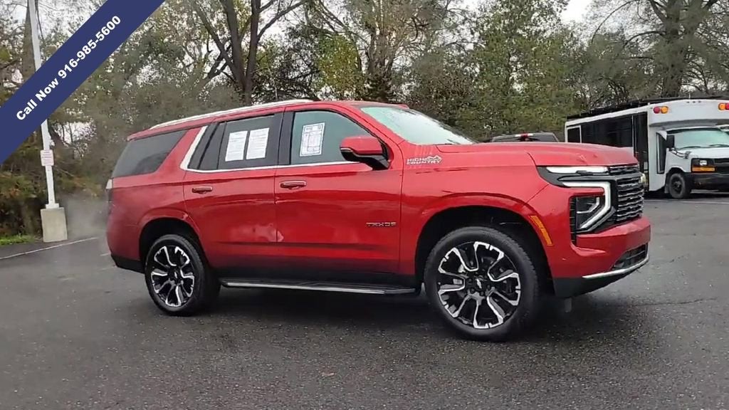 2025 Chevrolet Tahoe High Country