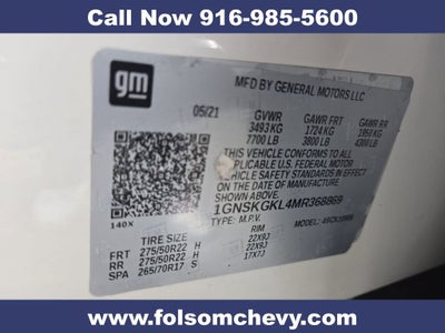 2021 Chevrolet Suburban High Country