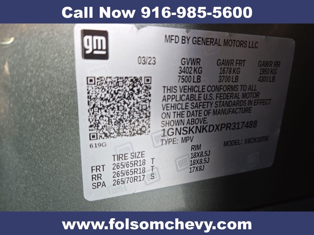 2023 Chevrolet Tahoe LT