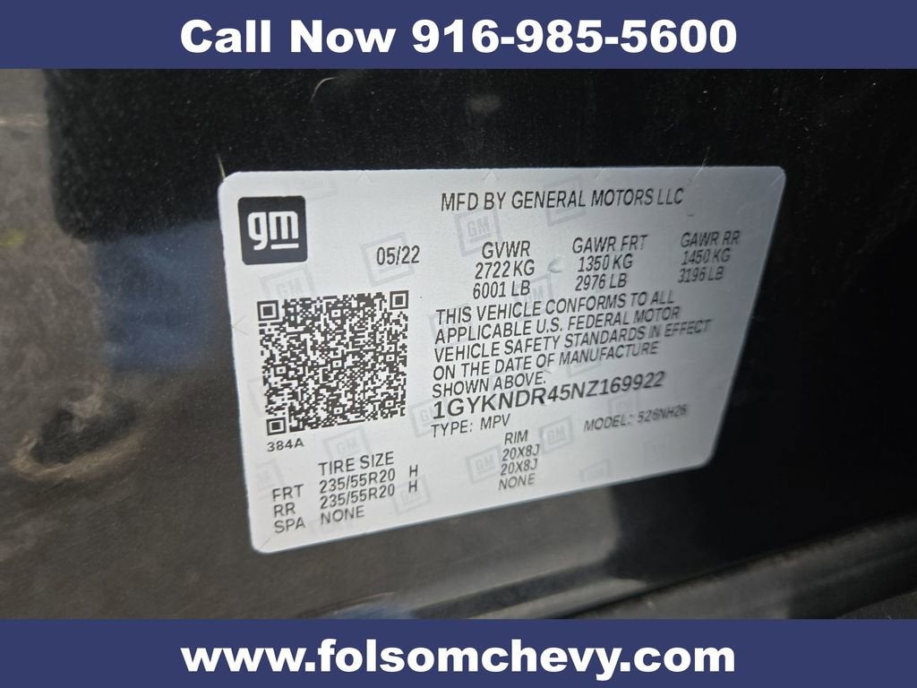 2022 Cadillac XT5 Premium Luxury