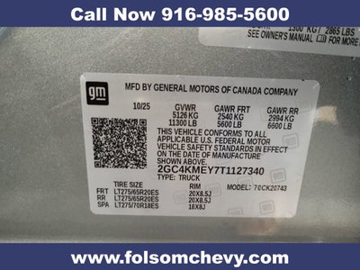 2026 Chevrolet Silverado 2500 HD Custom