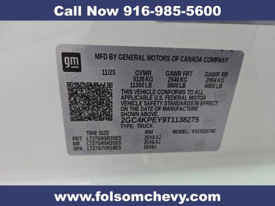 2026 Chevrolet Silverado 2500 HD LTZ