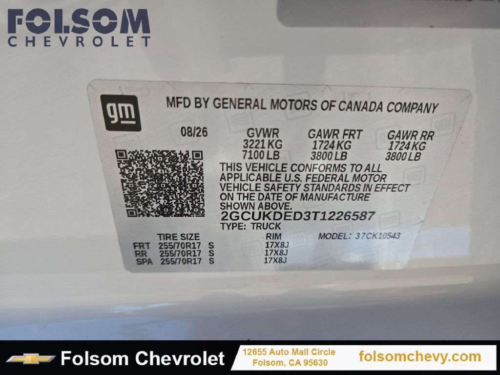 2026 Chevrolet Silverado 1500 LT