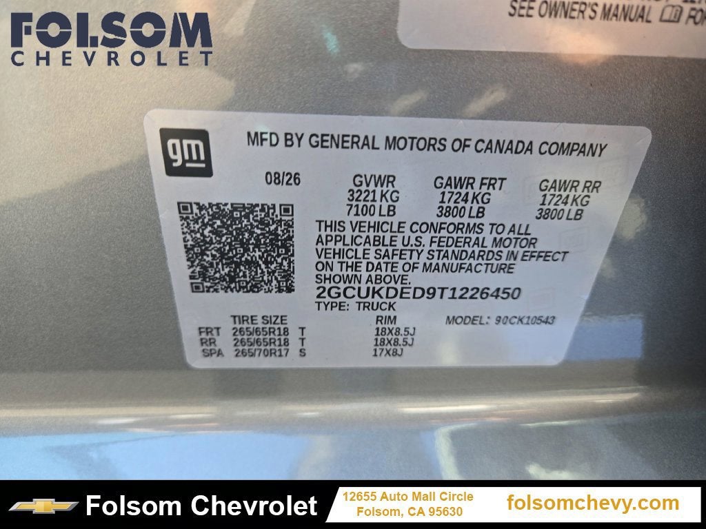 2026 Chevrolet Silverado 1500 LT