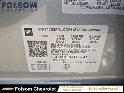 2026 Chevrolet Silverado 1500 LT