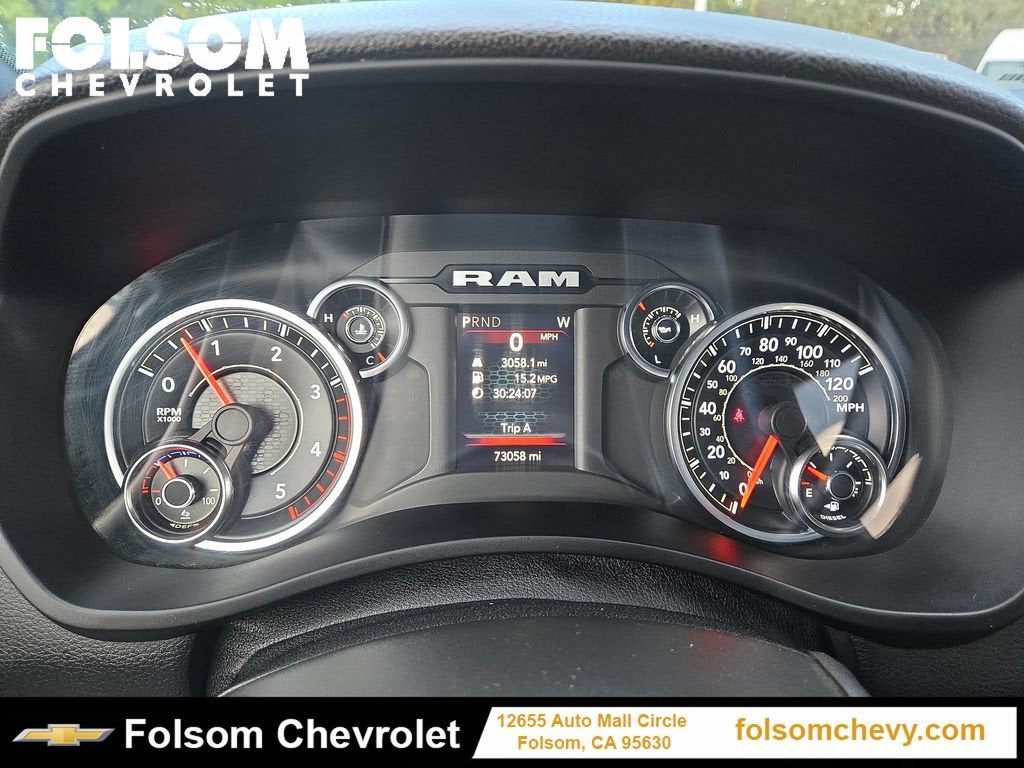 2022 RAM 2500 Big Horn Crew Cab 4x4 6'4" Box