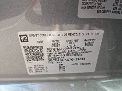 2026 Chevrolet Silverado 1500 LT