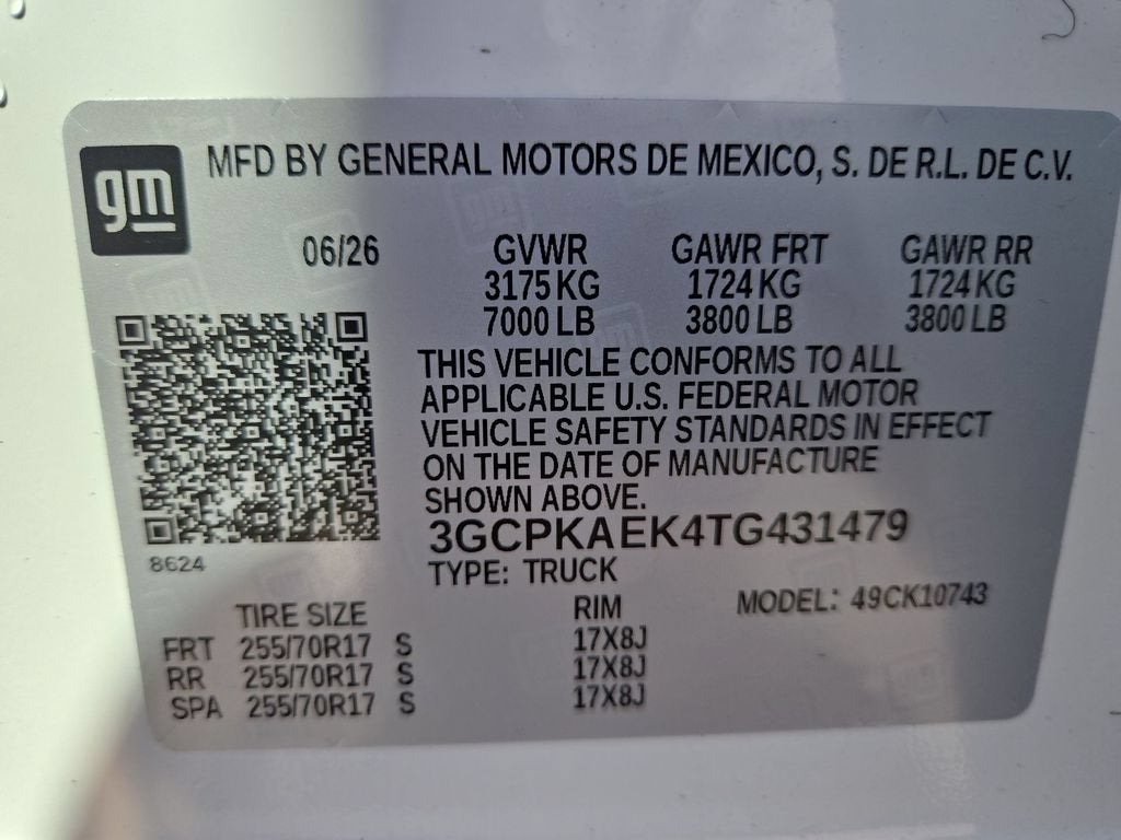 2026 Chevrolet Silverado 1500 WT