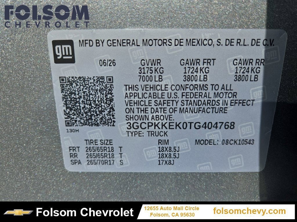 2026 Chevrolet Silverado 1500 LT (2FL)