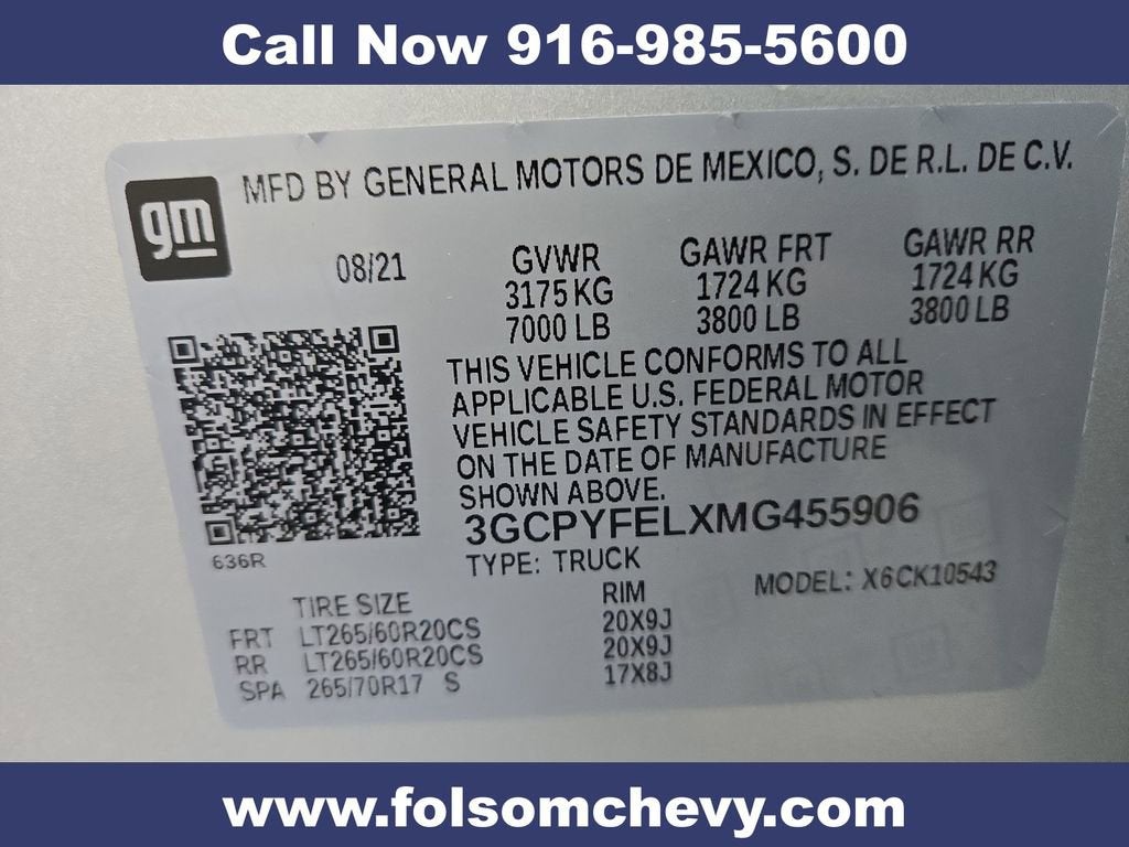 2021 Chevrolet Silverado 1500 LT Trail Boss