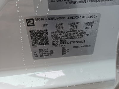 2026 Chevrolet Silverado 1500 Custom Trail Boss