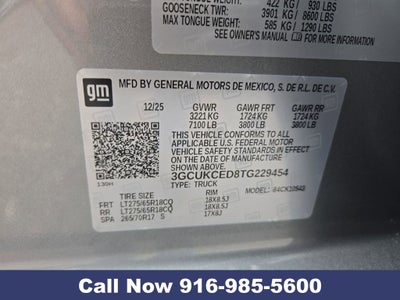 2026 Chevrolet Silverado 1500 Custom Trail Boss