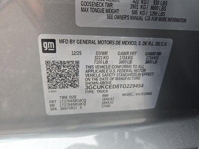 2026 Chevrolet Silverado 1500 Custom Trail Boss