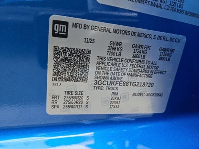 2026 Chevrolet Silverado 1500 LT Trail Boss