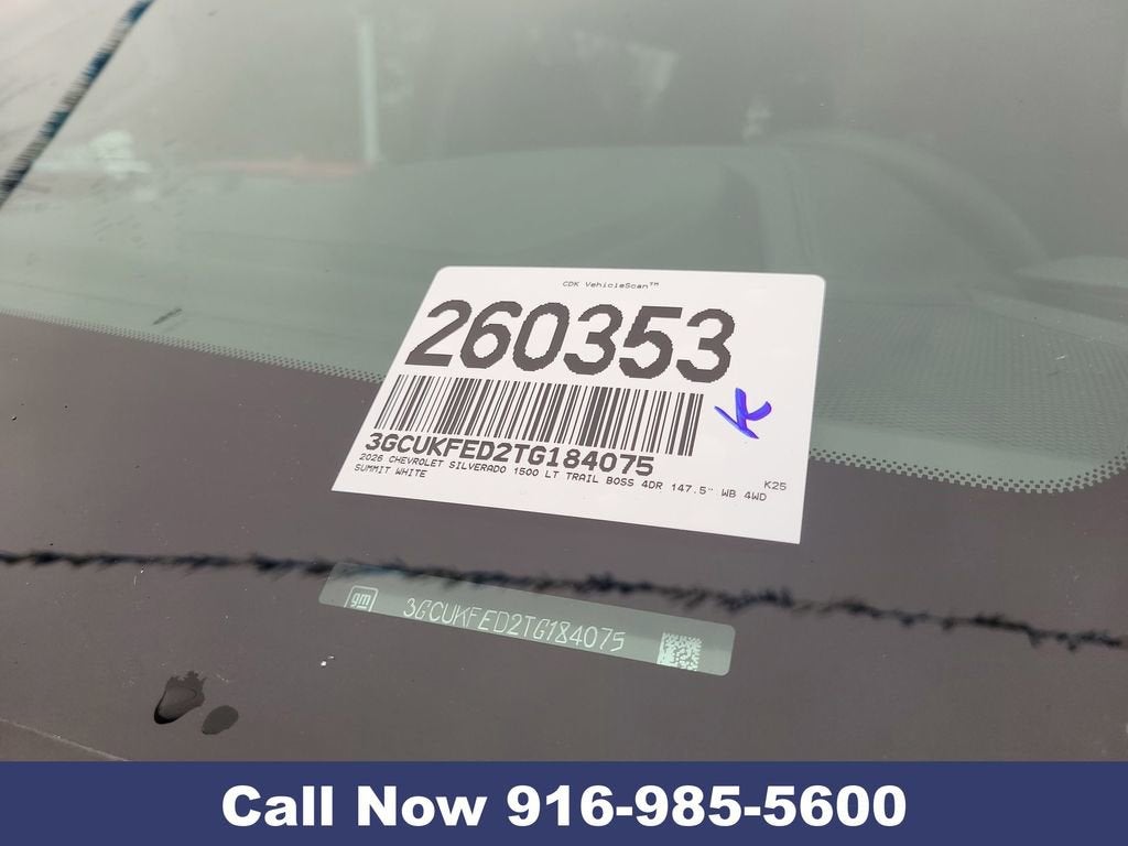 2026 Chevrolet Silverado 1500 LT Trail Boss