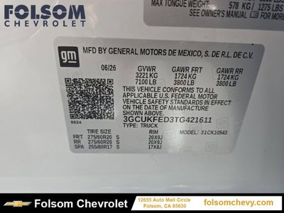 2026 Chevrolet Silverado 1500 LT Trail Boss