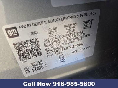 2026 Chevrolet Silverado 1500 High Country