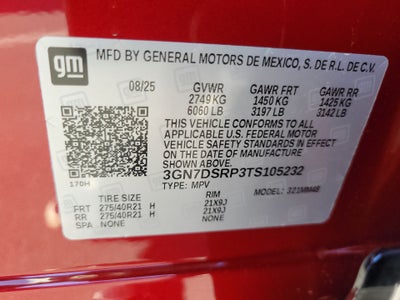 2026 Chevrolet Equinox EV RS