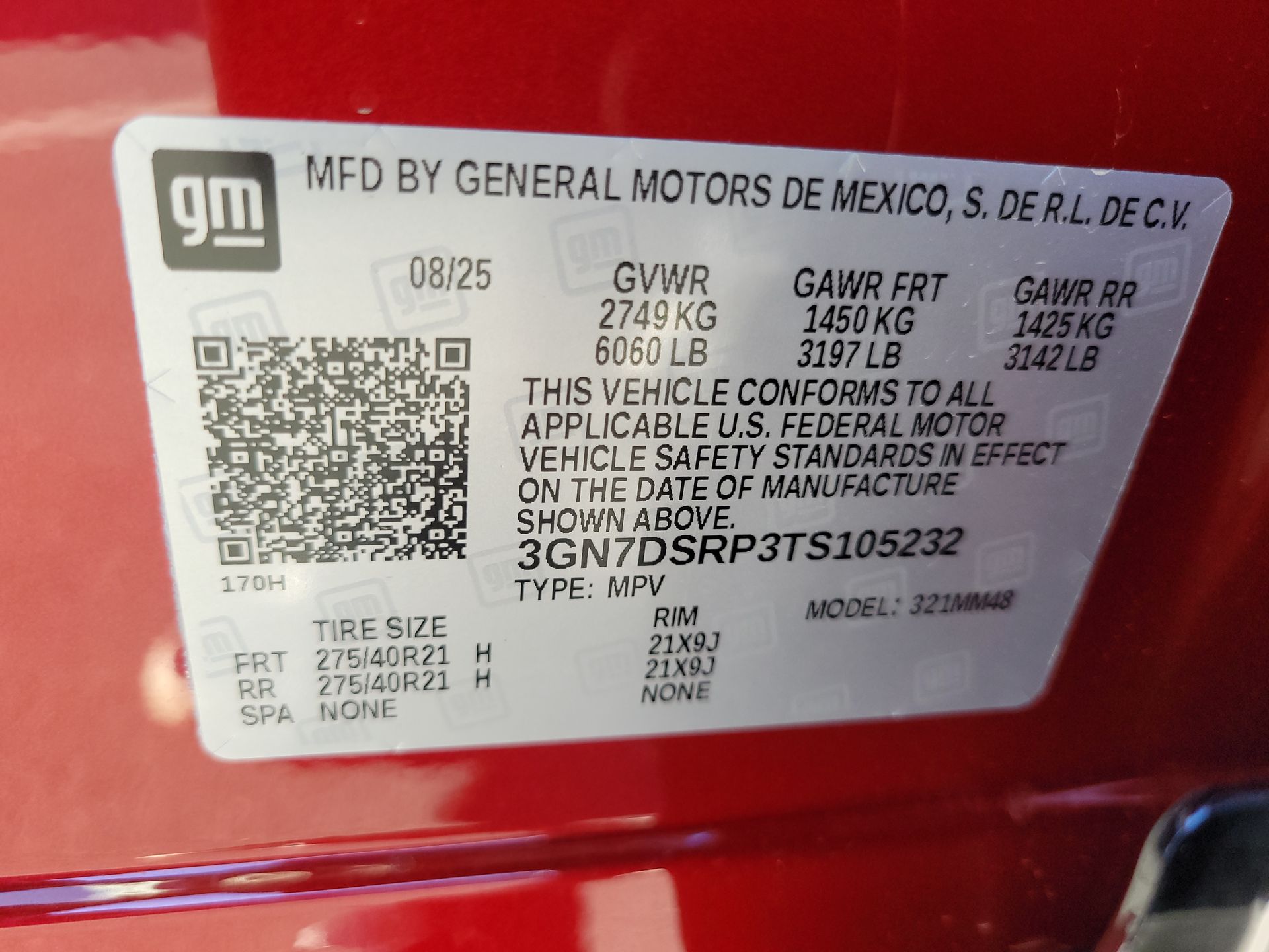 2026 Chevrolet Equinox EV RS