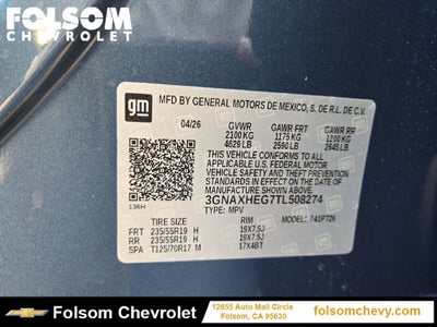2026 Chevrolet Equinox LT