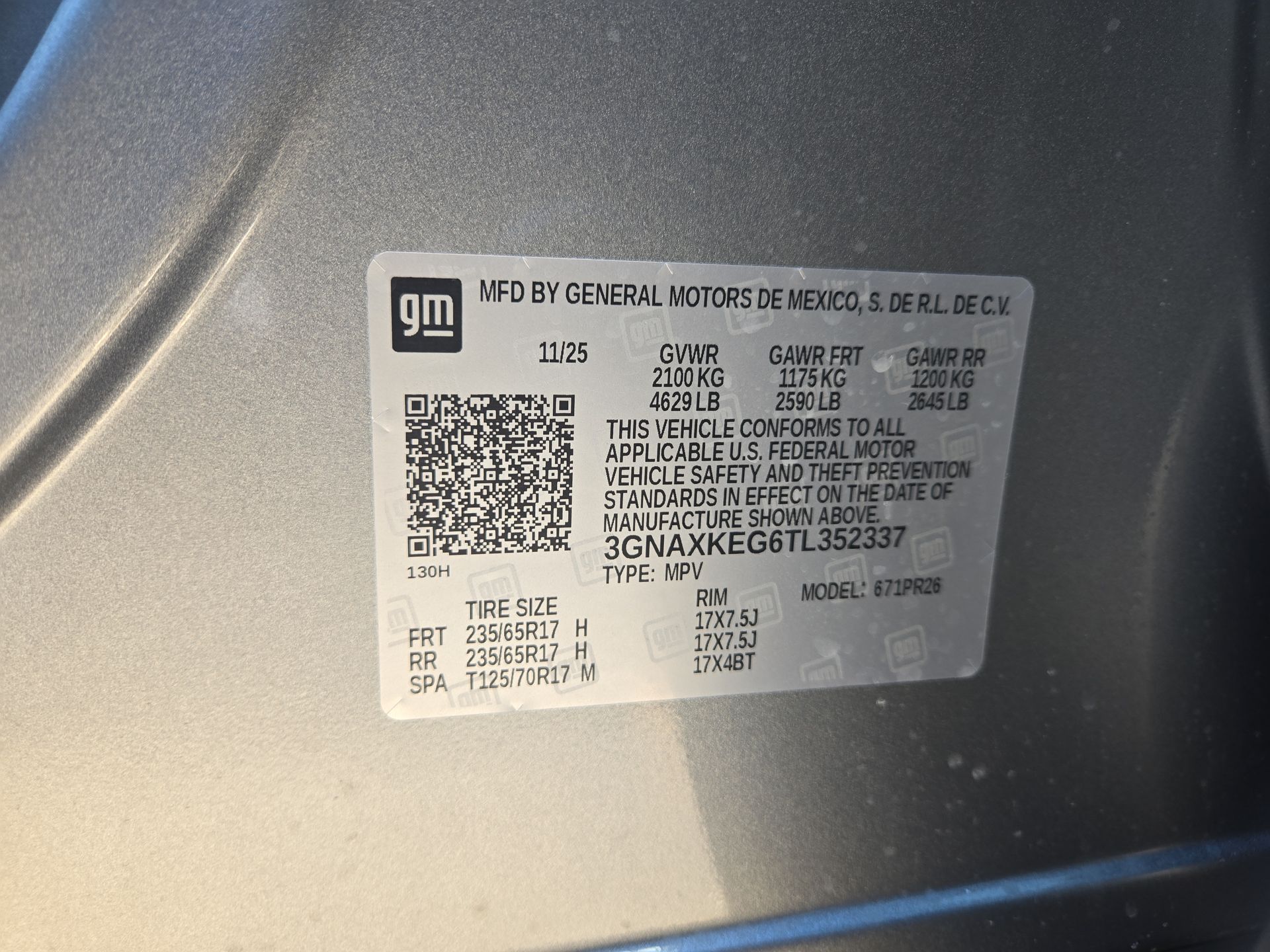 2026 Chevrolet Equinox ACTIV