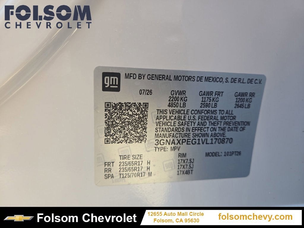 2027 Chevrolet Equinox LT