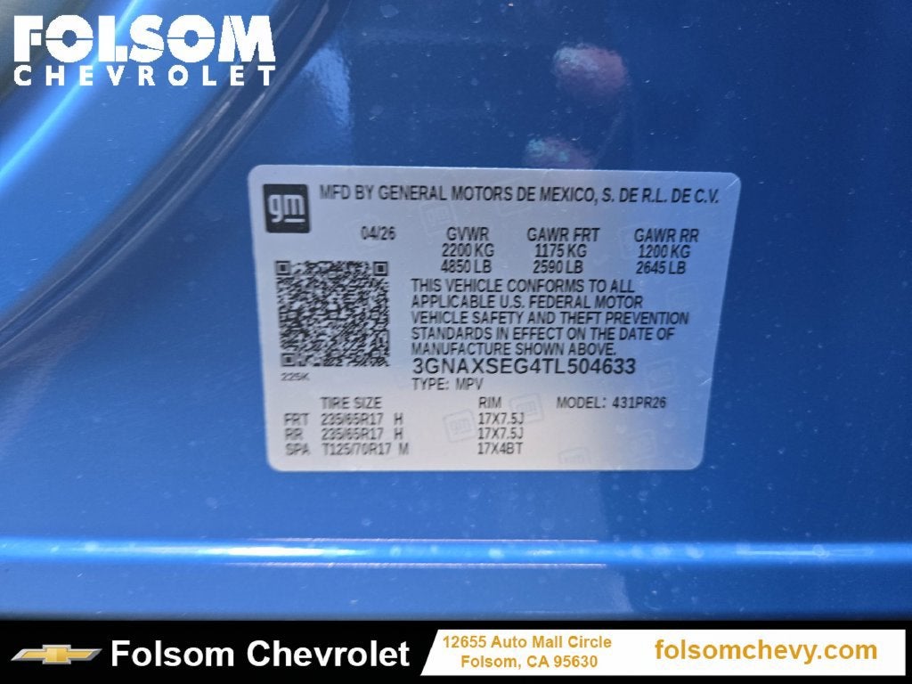 2026 Chevrolet Equinox ACTIV