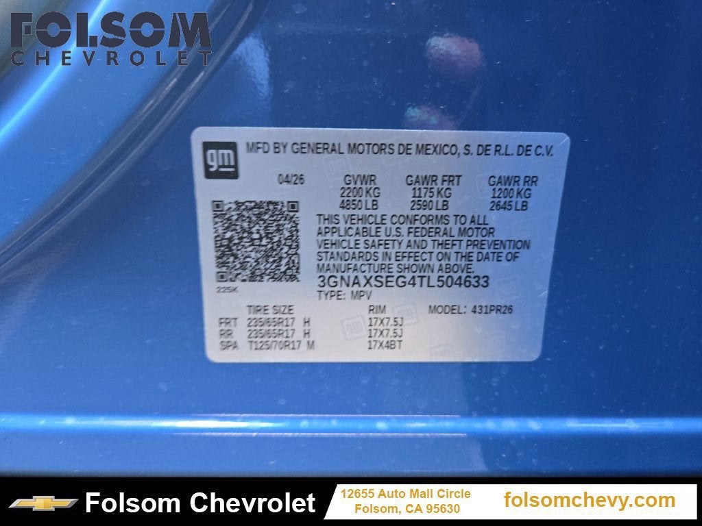 2026 Chevrolet Equinox ACTIV