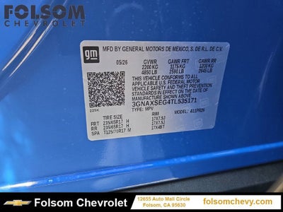 2026 Chevrolet Equinox ACTIV