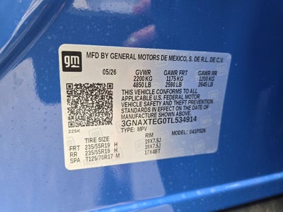 2026 Chevrolet Equinox RS
