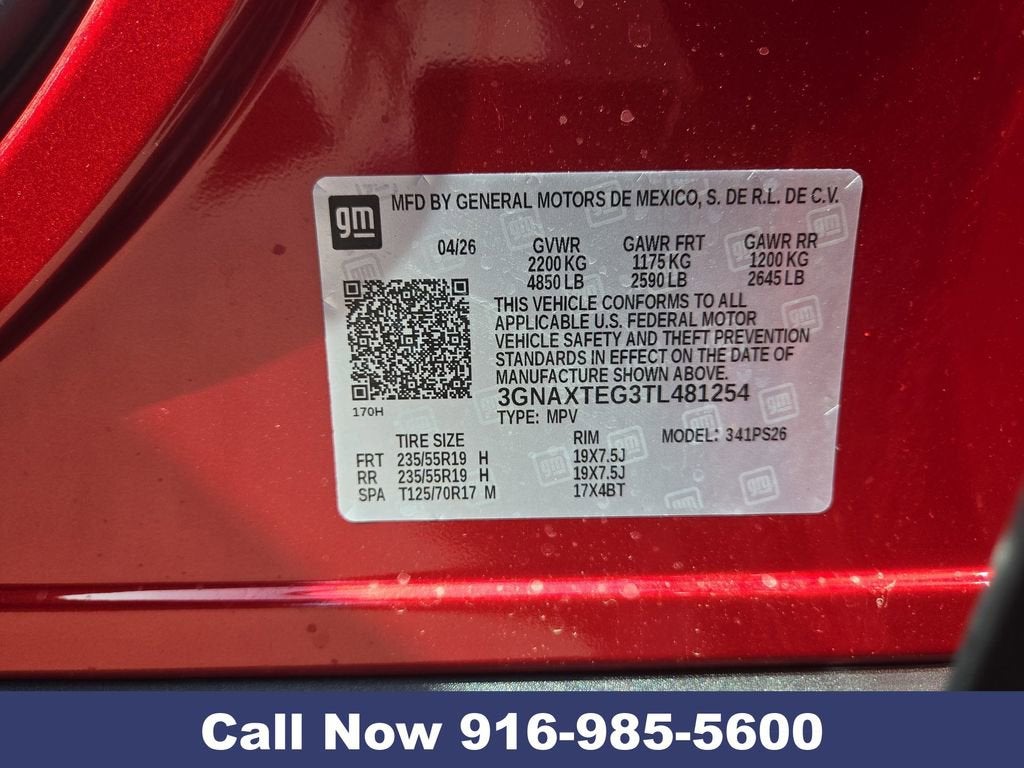 2026 Chevrolet Equinox RS