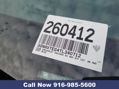 2026 Chevrolet Equinox RS