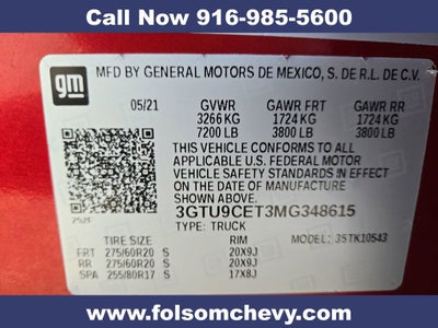 2021 GMC Sierra 1500 Elevation