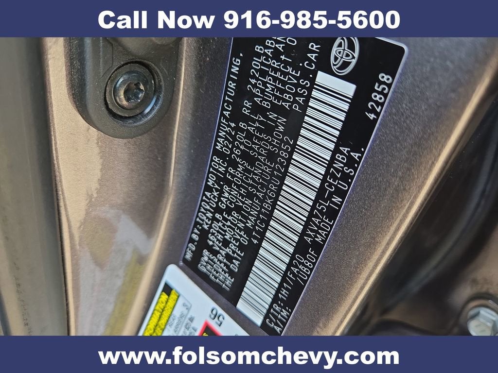 2024 Toyota Camry LE