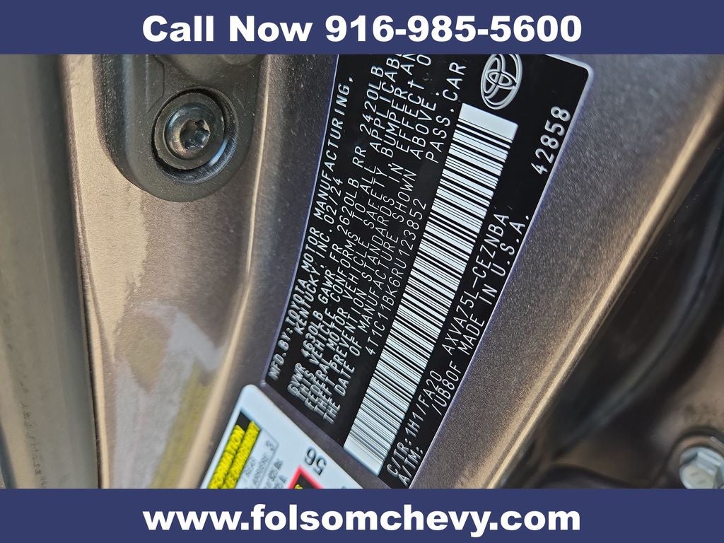 2024 Toyota Camry LE