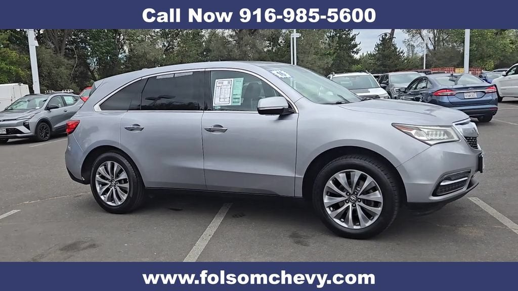 2016 Acura MDX Technology & AcuraWatch Plus Packages