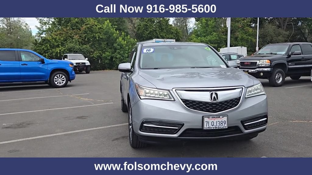 2016 Acura MDX Technology & AcuraWatch Plus Packages