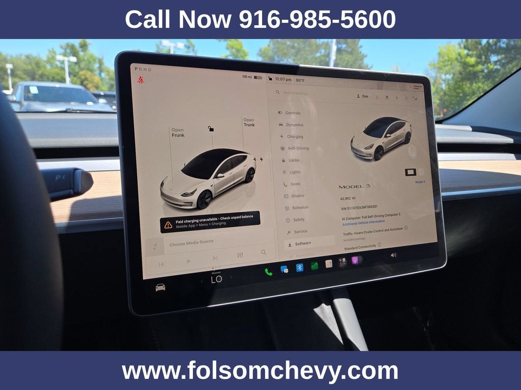 2022 Tesla Model 3 NA
