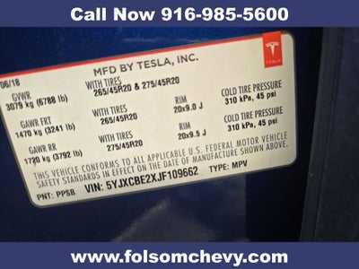 2018 Tesla Model X 75D