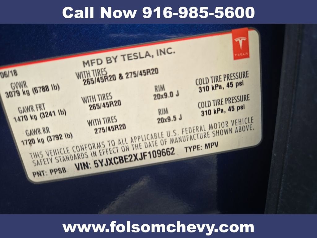 2018 Tesla Model X 75D