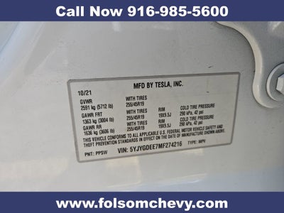 2021 Tesla Model Y Long Range